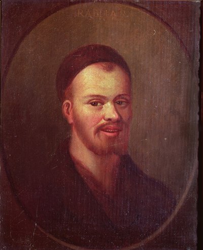 Portrait of Francois Rabelais, French satirist by French School